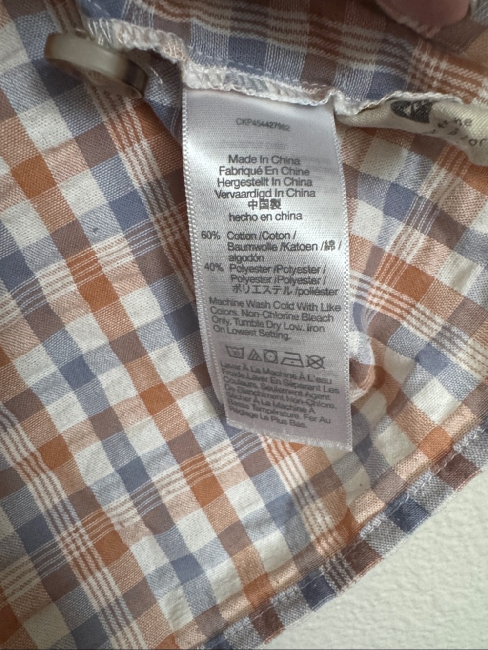 Madewell Gingham Ruffle Tank - Picture 5 of 5